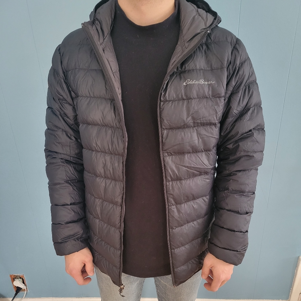 Eddie Bauer CirrusLite Down Hooded Jacket